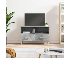 TV staliukas Televizoriaus spintelė, betono pilka, 80x36x50cm, mediena