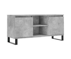 TV staliukas Televizoriaus spintelė, betono pilka, 104x35x50cm, mediena