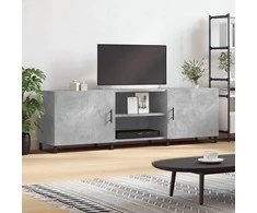 TV staliukas Televizoriaus spintelė, betono pilka, 150x30x50cm, mediena