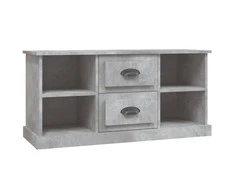 TV staliukas Televizoriaus spintelė, betono pilka, 99,5x35,5x48cm, mediena