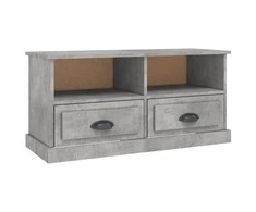 TV staliukas Televizoriaus spintelė, betono pilka, 93x35,5x45cm, mediena