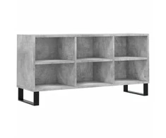 TV staliukas Televizoriaus spintelė, betono pilka, 103,5x30x50cm, mediena