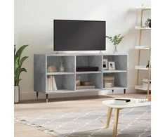 TV staliukas Televizoriaus spintelė, betono pilka, 103,5x30x50cm, mediena