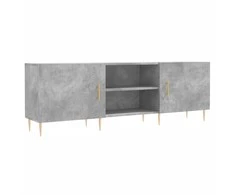 TV staliukas Televizoriaus spintelė, betono pilka, 150x30x50cm, mediena