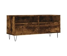TV staliukas Televizoriaus spintelė, dūminė, 100x34,5x44,5cm, mediena