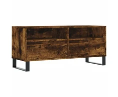 TV staliukas Televizoriaus spintelė, dūminė, 100x34,5x44,5cm, mediena