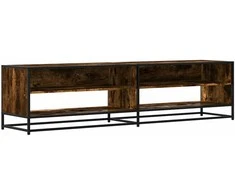 TV staliukas Televizoriaus spintelė, dūminio ąžuolo, 180,5x40x46cm, mediena