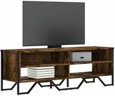 TV staliukas Televizoriaus spintelė, dūminio ąžuolo, 122x34x41cm, mediena