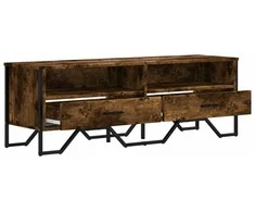 TV staliukas Televizoriaus spintelė, dūminio ąžuolo, 122x34x41cm, mediena