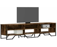 TV staliukas Televizoriaus spintelė, dūminio ąžuolo, 180x34x41cm, mediena
