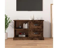 TV staliukas Televizoriaus spintelė, dūminio ąžuolo, 73x35,5x47,5cm, mediena