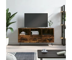 TV staliukas Televizoriaus spintelė, dūminio ąžuolo, 102x36x50cm, mediena