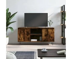 TV staliukas Televizoriaus spintelė, dūminio ąžuolo, 104x35x50cm, mediena