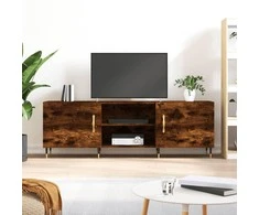 TV staliukas Televizoriaus spintelė, dūminio ąžuolo, 150x30x50cm, mediena