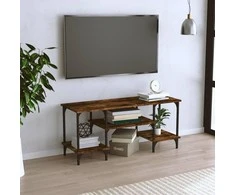 TV staliukas Televizoriaus spintelė, dūminio ąžuolo, 102x35x45,5cm, mediena