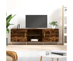 TV staliukas Televizoriaus spintelė, dūminio ąžuolo, 150x30x50cm, mediena