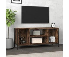 TV staliukas Televizoriaus spintelė, dūminio ąžuolo, 102x35x45cm, mediena