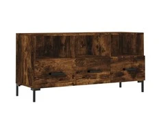 TV staliukas Televizoriaus spintelė, dūminio ąžuolo, 102x36x50cm, mediena
