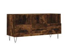 TV staliukas Televizoriaus spintelė, dūminio ąžuolo, 102x36x50cm, mediena
