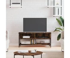 TV staliukas Televizoriaus spintelė, dūminio ąžuolo, 100x35x45cm, mediena