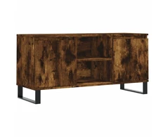 TV staliukas Televizoriaus spintelė, dūminio ąžuolo, 104x35x50cm, mediena