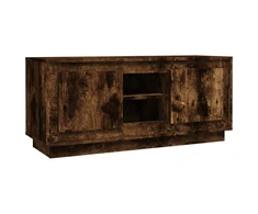 TV staliukas Televizoriaus spintelė, dūminio ąžuolo, 102x35x45cm, mediena