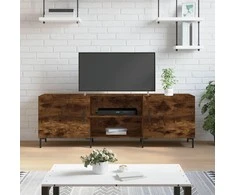 TV staliukas Televizoriaus spintelė, dūminio ąžuolo, 150x30x50cm, mediena