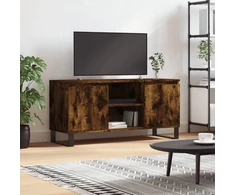 TV staliukas Televizoriaus spintelė, dūminio ąžuolo, 104x35x50cm, mediena