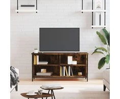 TV staliukas Televizoriaus spintelė, dūminio ąžuolo, 100x40x50cm, mediena
