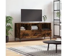 TV staliukas Televizoriaus spintelė, dūminio ąžuolo, 102x36x50cm, mediena