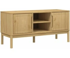 TV staliukas Televizoriaus spintelė FLORO, vaško ruda, 114x43x55cm, pušis