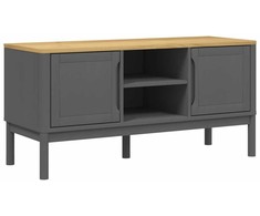 Televizoriaus spintelė FLORO, pilka, 114x43x55cm, pušis