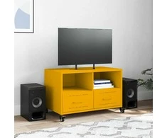 TV staliukas Televizoriaus spintelė, garstyčių, 68x39x43,5cm, plienas