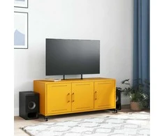 TV staliukas Televizoriaus spintelė, garstyčių, 100,5x39x43,5cm, plienas
