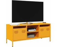 TV staliukas Televizoriaus spintelė, garstyčių, 101,5x39x43,5cm, plienas
