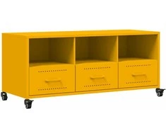 TV staliukas Televizoriaus spintelė, garstyčių, 100,5x39x43,5cm, plienas