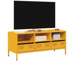 TV staliukas Televizoriaus spintelė, garstyčių, 101,5x39x43,5cm, plienas