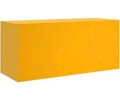 TV staliukas Televizoriaus spintelė, garstyčių geltona, 99x39x44cm, plienas