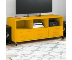TV staliukas Televizoriaus spintelė, garstyčių, 100,5x39x43,5cm, plienas