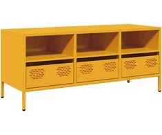 TV staliukas Televizoriaus spintelė, garstyčių, 101,5x39x43,5cm, plienas