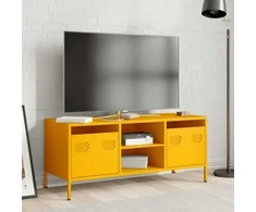 TV staliukas Televizoriaus spintelė, garstyčių, 101,5x39x43,5cm, plienas