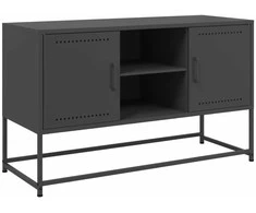 TV staliukas Televizoriaus spintelė, juoda, 100,5x39x60,5cm, plienas