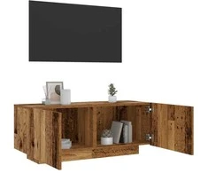 TV staliukas Televizoriaus spintelė, medienos, 100x35x40cm, med. drož. plok.
