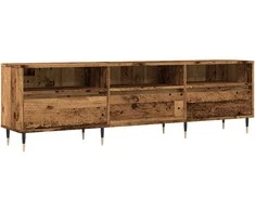 TV staliukas Televizoriaus spintelė, medienos, 150x30x44,5cm, mediena