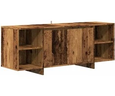 TV staliukas Televizoriaus spintelė, medienos, 130x35x50cm, apdirbta mediena