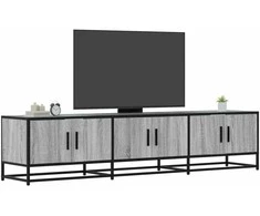 TV staliukas Televizoriaus spintelė, pilka ąžuolo, 180x35x41cm, mediena