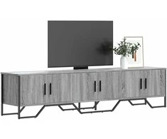 TV staliukas Televizoriaus spintelė, pilka ąžuolo, 180x34x41cm, mediena