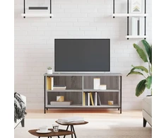 TV staliukas Televizoriaus spintelė, pilka ąžuolo, 100x40x50cm, mediena