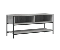 TV staliukas Televizoriaus spintelė, pilka ąžuolo, 100x35x45cm, mediena