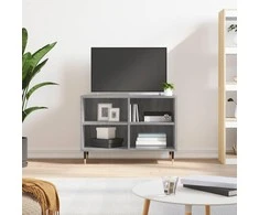 TV staliukas Televizoriaus spintelė, pilka ąžuolo, 69,5x30x50cm, mediena